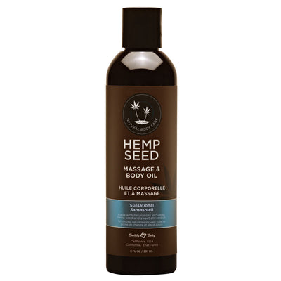Hemp Seed Massage & Body Oil - One Stop Adult Shop
