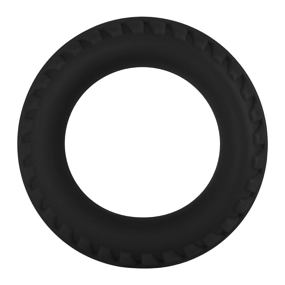 F-12: 35MM 100% LIQUID SILICONE C-RING BLACK - One Stop Adult Shop