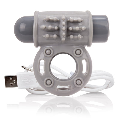 Charged OWow Vooom Mini Vibe Grey - One Stop Adult Shop