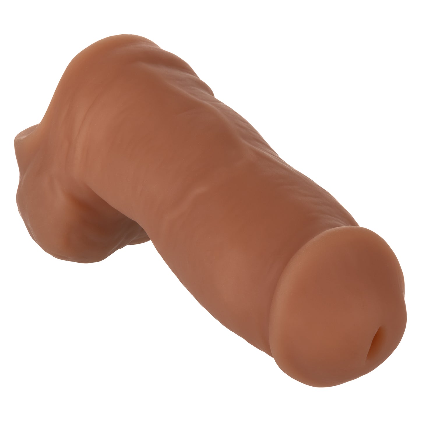 Packer Gear 5â/12.75 cm Ultra-Soft Silicone STP - Brown - One Stop Adult Shop