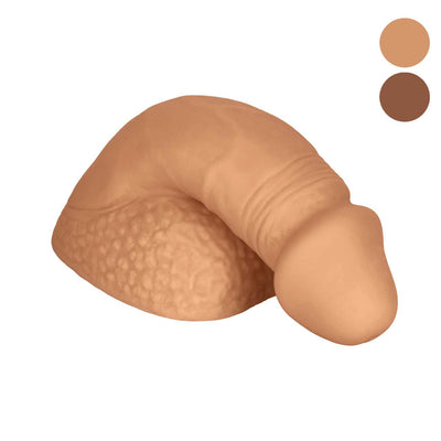 Packer Gear⢠4"/10.25 cm Silicone Packing Penis⢠- Tan - One Stop Adult Shop