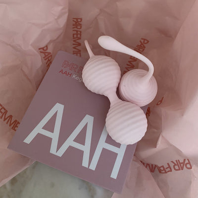 AAH Kegel Set - Blush Pink - One Stop Adult Shop