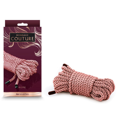 Bondage Couture Rope - Rose Gold - One Stop Adult Shop