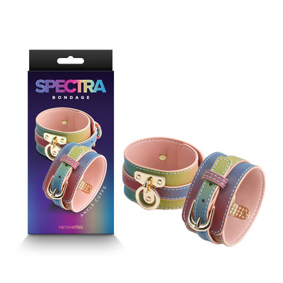Spectra Bondage Ankle Cuffs - Rainbow - One Stop Adult Shop