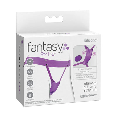Fantasy For Her Ultimate Butterfly Strap-On - One Stop Adult Shop