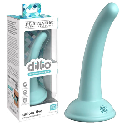 Dillio Platinum Curious Five - Teal - One Stop Adult Shop