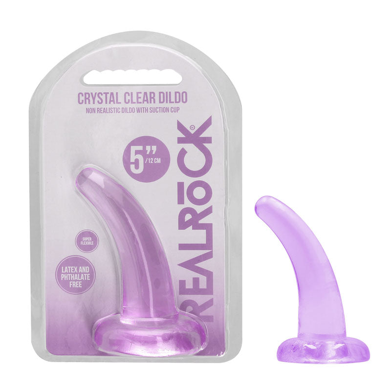 REALROCK Non Realistic Dildo With Suction Cup - 11.5 cm - One Stop Adult Shop