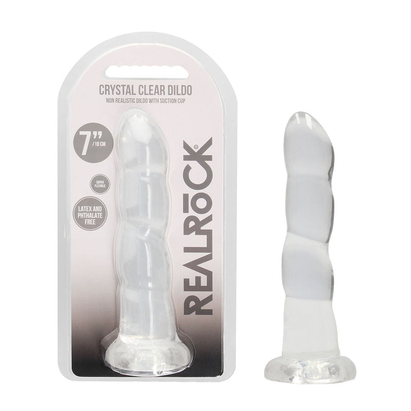 REALROCK Non Realistic Dildo With Suctio - One Stop Adult Shop