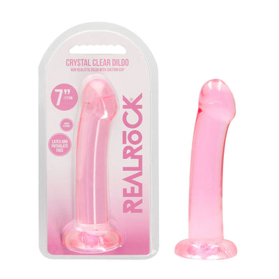 REALROCK Non Realistic Dildo With Suction Cup - 17 cm - One Stop Adult Shop
