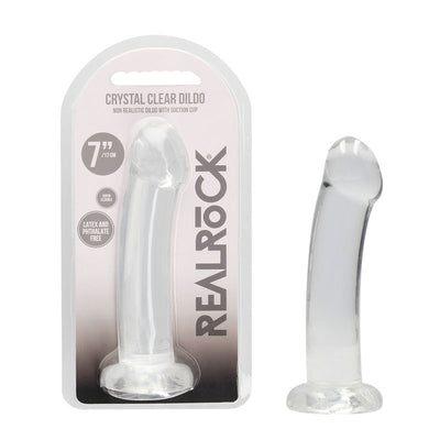 REALROCK Non Realistic Dildo With Suction Cup - 17 cm - One Stop Adult Shop