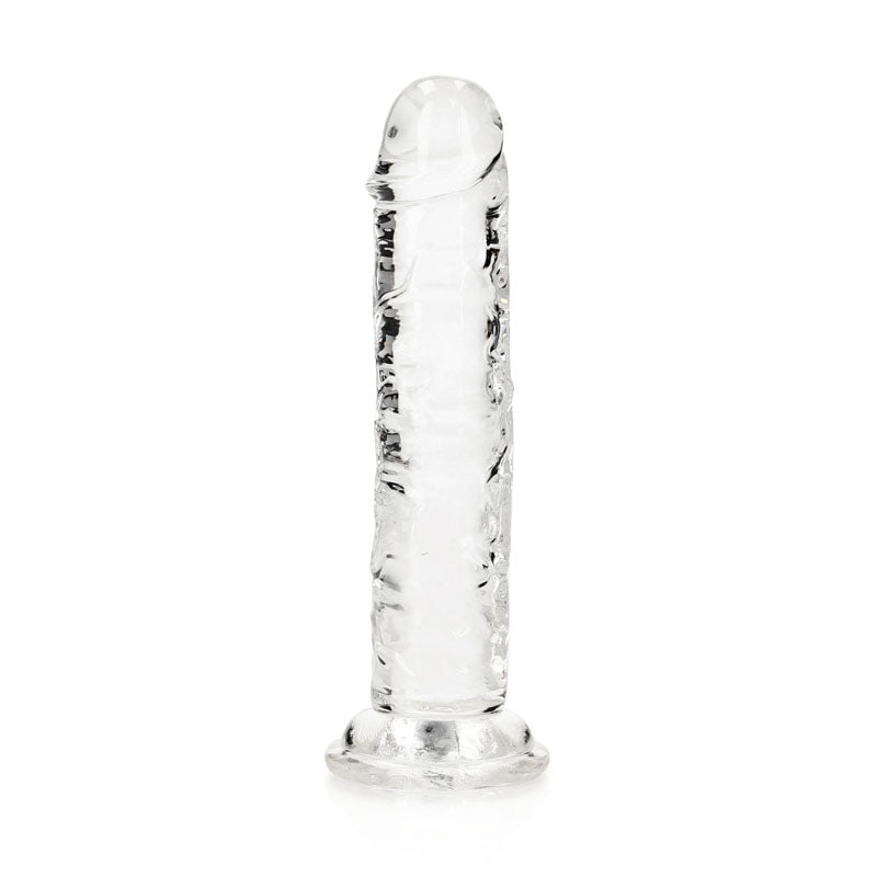 REALROCK 15.5 cm Straight Dildo - Clear - One Stop Adult Shop