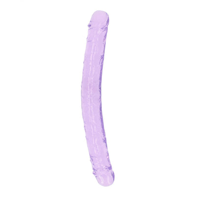 REALROCK 34 cm Double Dong - Purple - One Stop Adult Shop