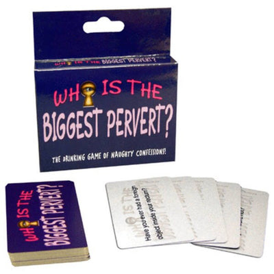 Who is the Biggest Pervert? Card Game