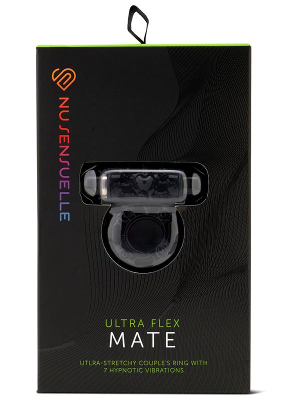 NU Sensuelle Ultra Flex Mate Ring 7 Function Black