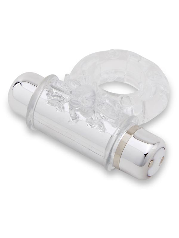 NU Sensuelle Ultra Flex Mate  Ring 7 Function Clear