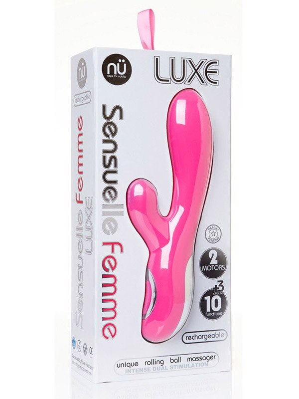 NU Sensuelle Luxe 10 Function Rabbit Pink