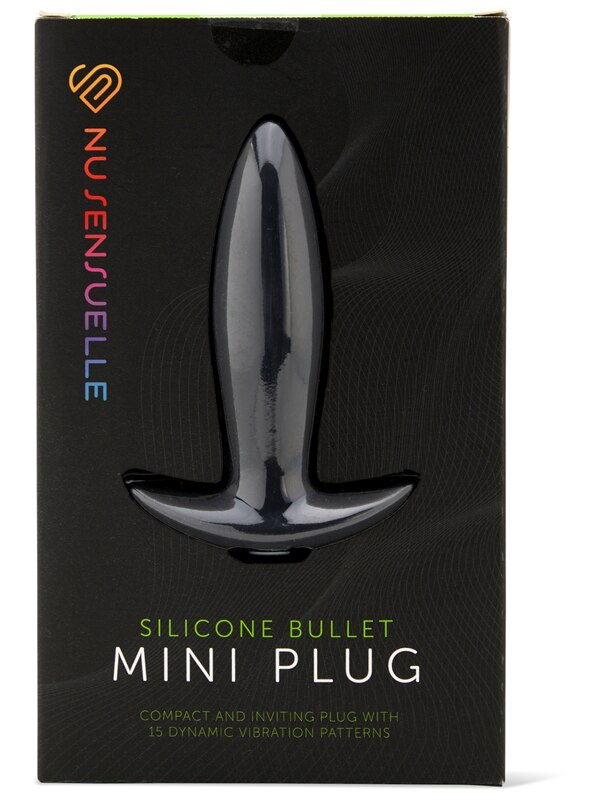 NU Sensuelle Mini Plug 15 Function Black