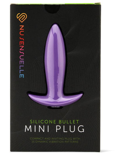 NU Sensuelle Mini Plug 15 Function Purple