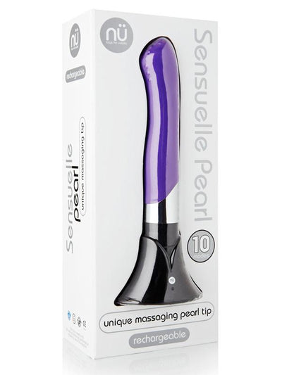 NU Sensuelle Pearl Massager Vibe Purple