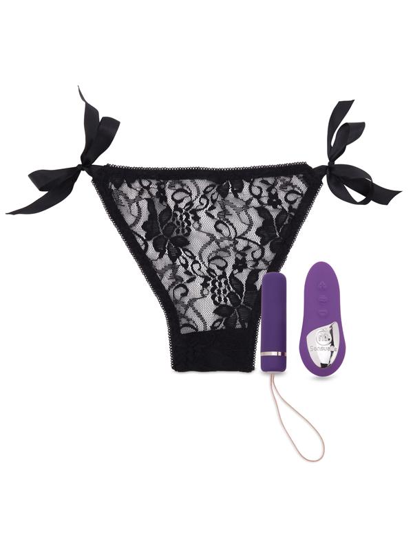 NU Sensuelle Pleasure Panty Purple