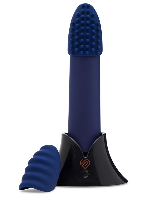 NU Sensuelle Point Plus 20 Function Bullet Navy Blue