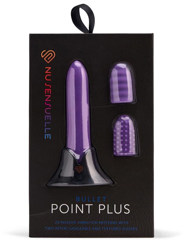 NU Sensuelle Point Plus 20 Function Bullet Purple