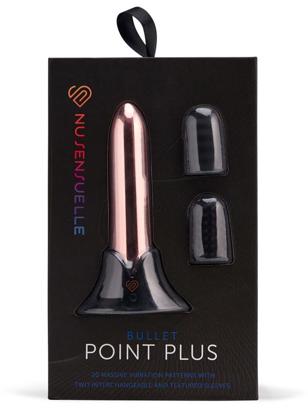 NU Sensuelle Point Plus 20 Function Bullet Rose Gold