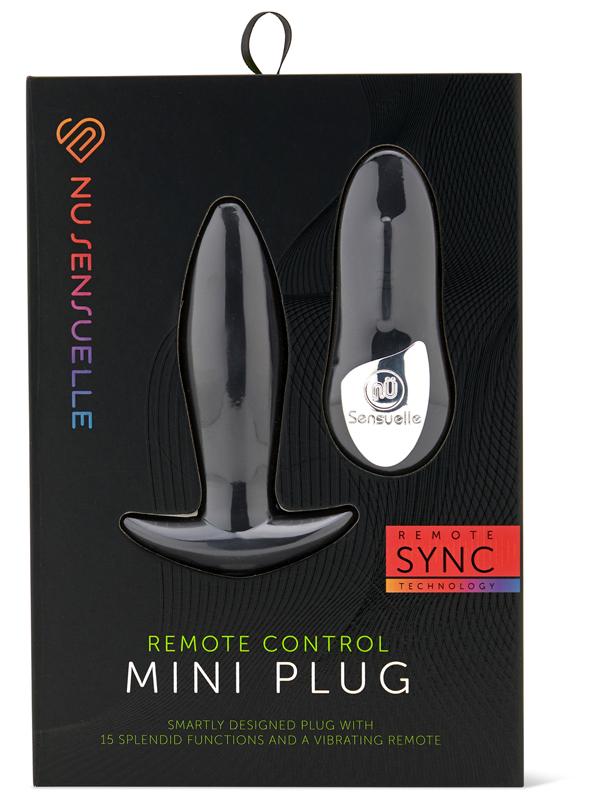 NU Sensuelle Remote Control Mini Plug Black