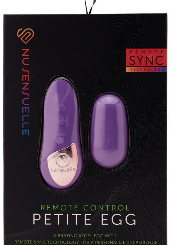 NU Sensuelle Remote Control Petite Egg Purple