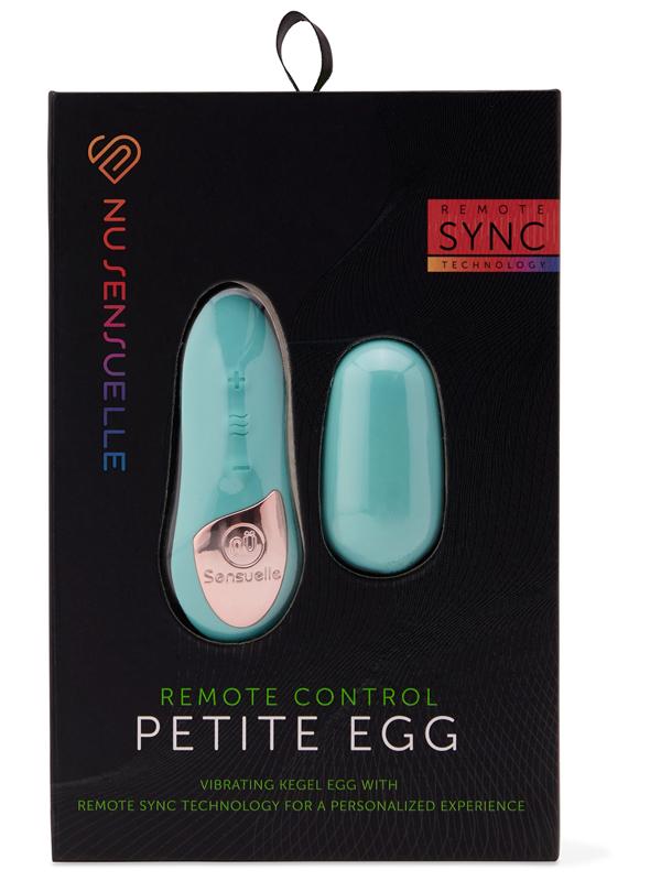 NU Sensuelle Remote Control Petite Egg Tblue