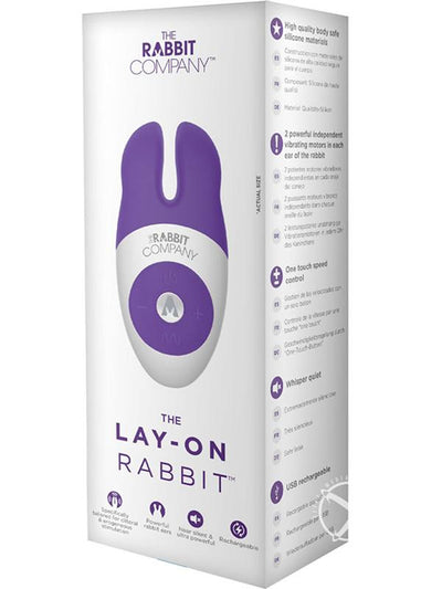 The Lay-On Rabbit Purple