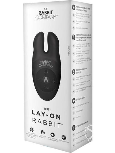 The Lay-On Rabbit Black