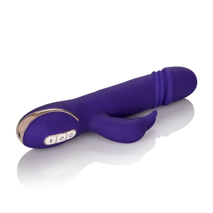 Premium Jack Rabbit Signature Silicone Thrusting Purple