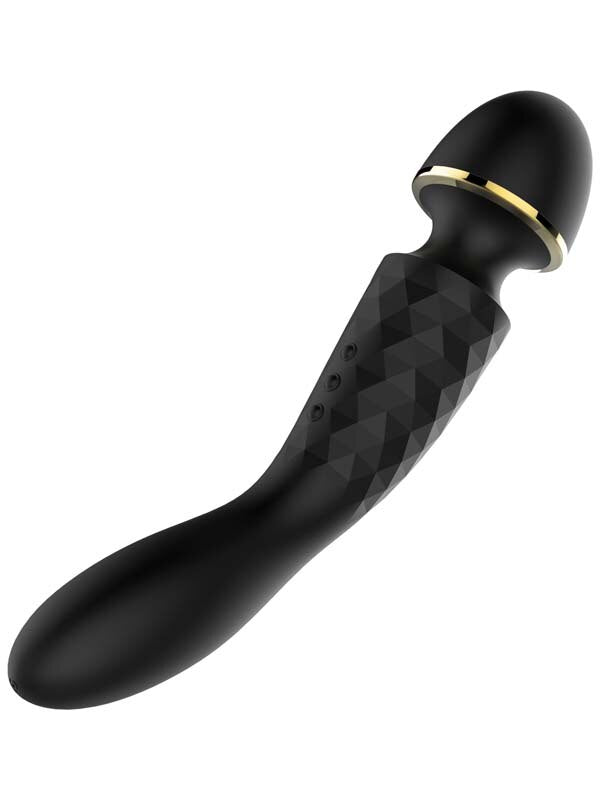 Diamonds The Emperor Wand Massager Black