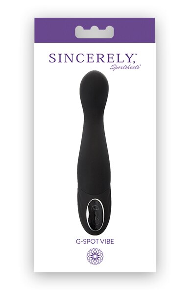 Sincerely G-Spot Vibe-Black - OSAS