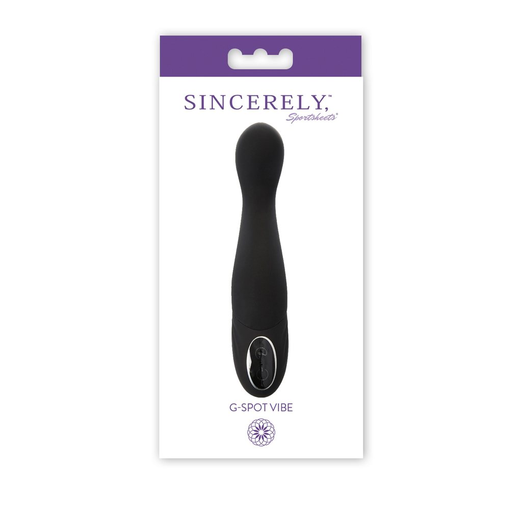 Sincerely G-Spot Vibe-Black - OSAS