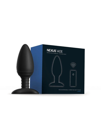 ACE Remote Control Vibrating Butt Plug L