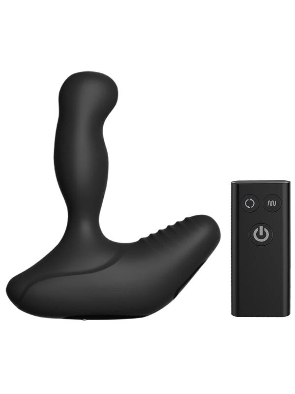 REVO Stealth Rotating Prostate Massager Black