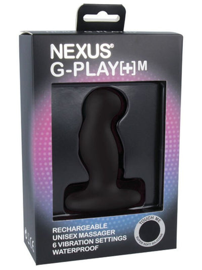 G-Play Plus Medium Unisex Vibrator Black