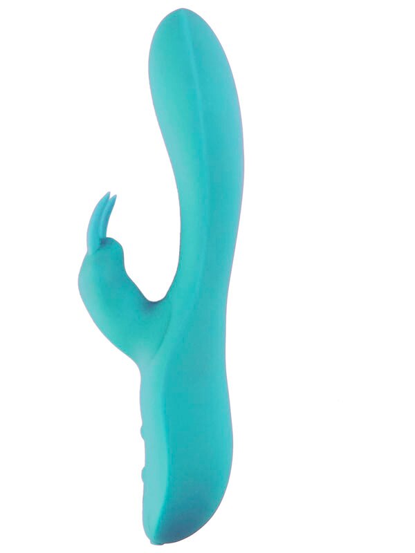 NU Sensuelle Brandii 10 Function Dual Motor Turquoise Blue