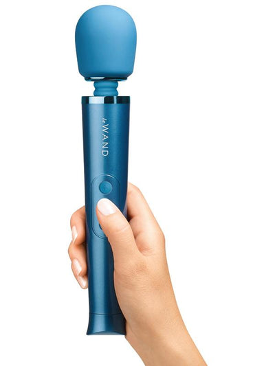 Le Wand Petite Rechargeable Massager Blue