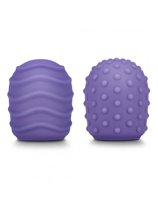 Le Wand Petite Silicone Texture Covers Violet