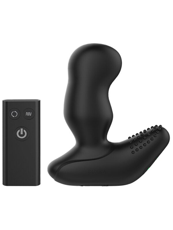 Revo Extreme Rotating Prostate Massager Black