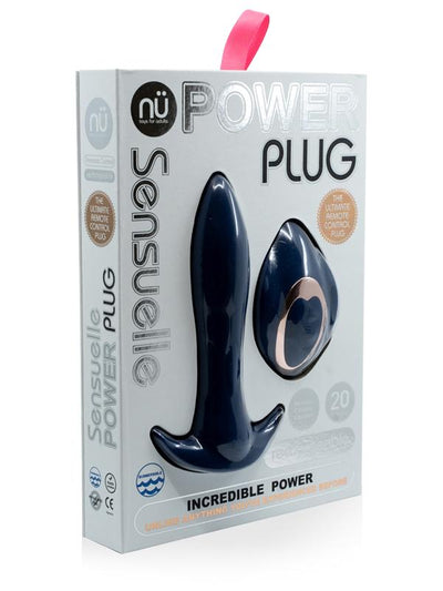 Remote Control Power Plug Navy Blue