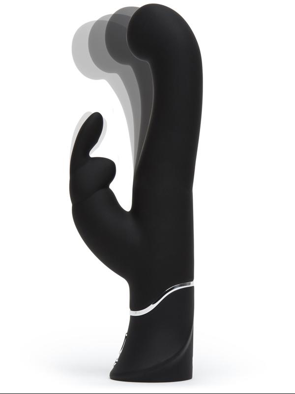 Happy Rabbit G-Spot Stroker Rabbit Vibrator Black - OSAS