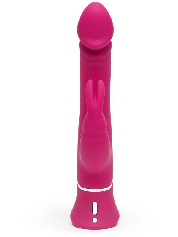 Happy Rabbit Realistic Dual Density Rabbit Vibrator Pink - OSAS