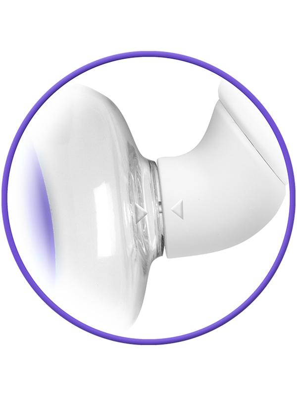 Bloom Intimate Body Pump Automatic Vibrating Rechargeable Purple - OSAS