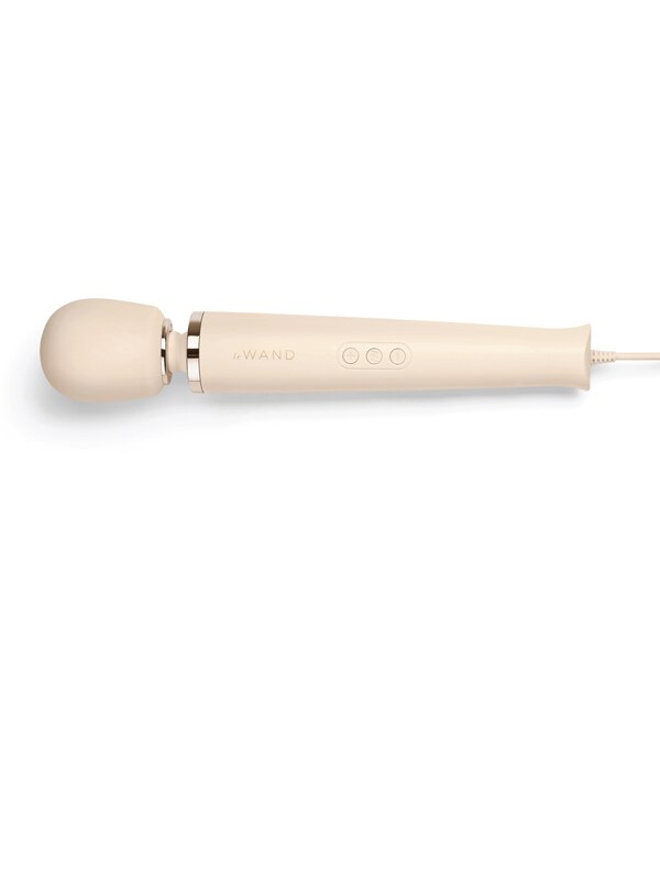 Le Wand Powerful Plug-In Vibrating Massager Cream