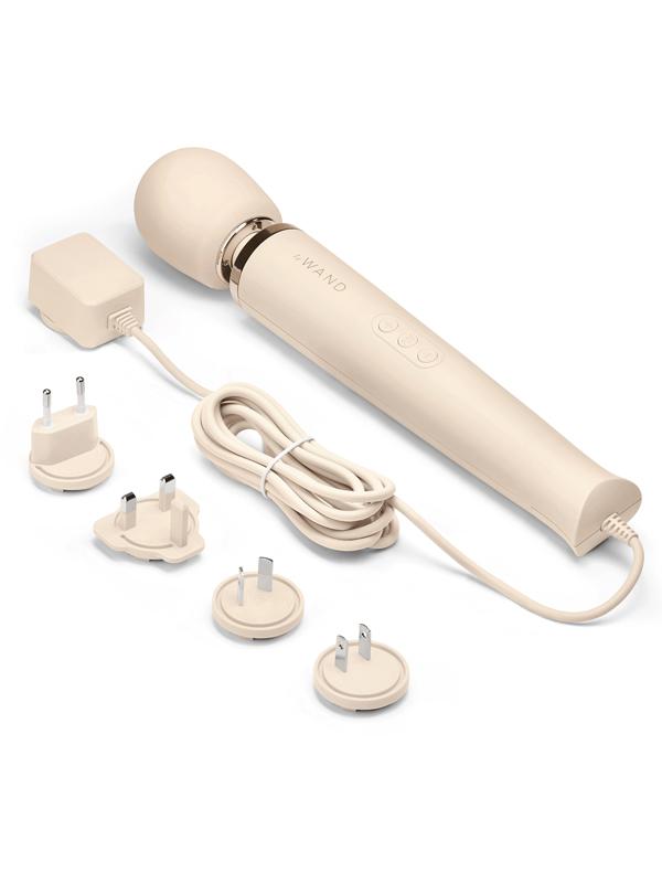 Le Wand Powerful Plug-In Vibrating Massager Cream