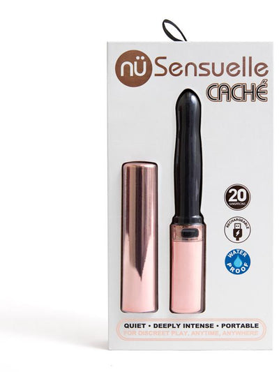 Sensuelle Cache 20 Func Rechargeable Covered Vibe Rose Gold